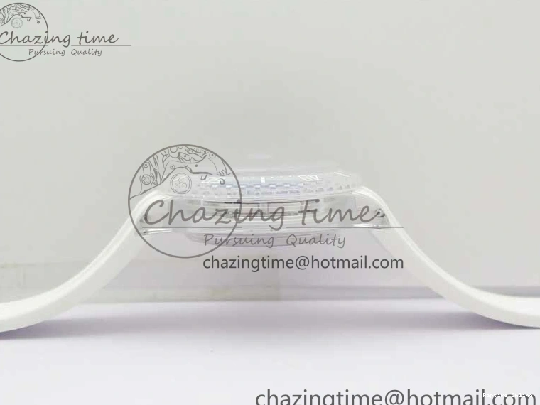 1219 Submariner Phantomlab Transparent KZF Best Edition Blue Fruit Dial on White Rubber Strap VR Classic 2563